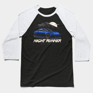 Night runner Baseball T-Shirt